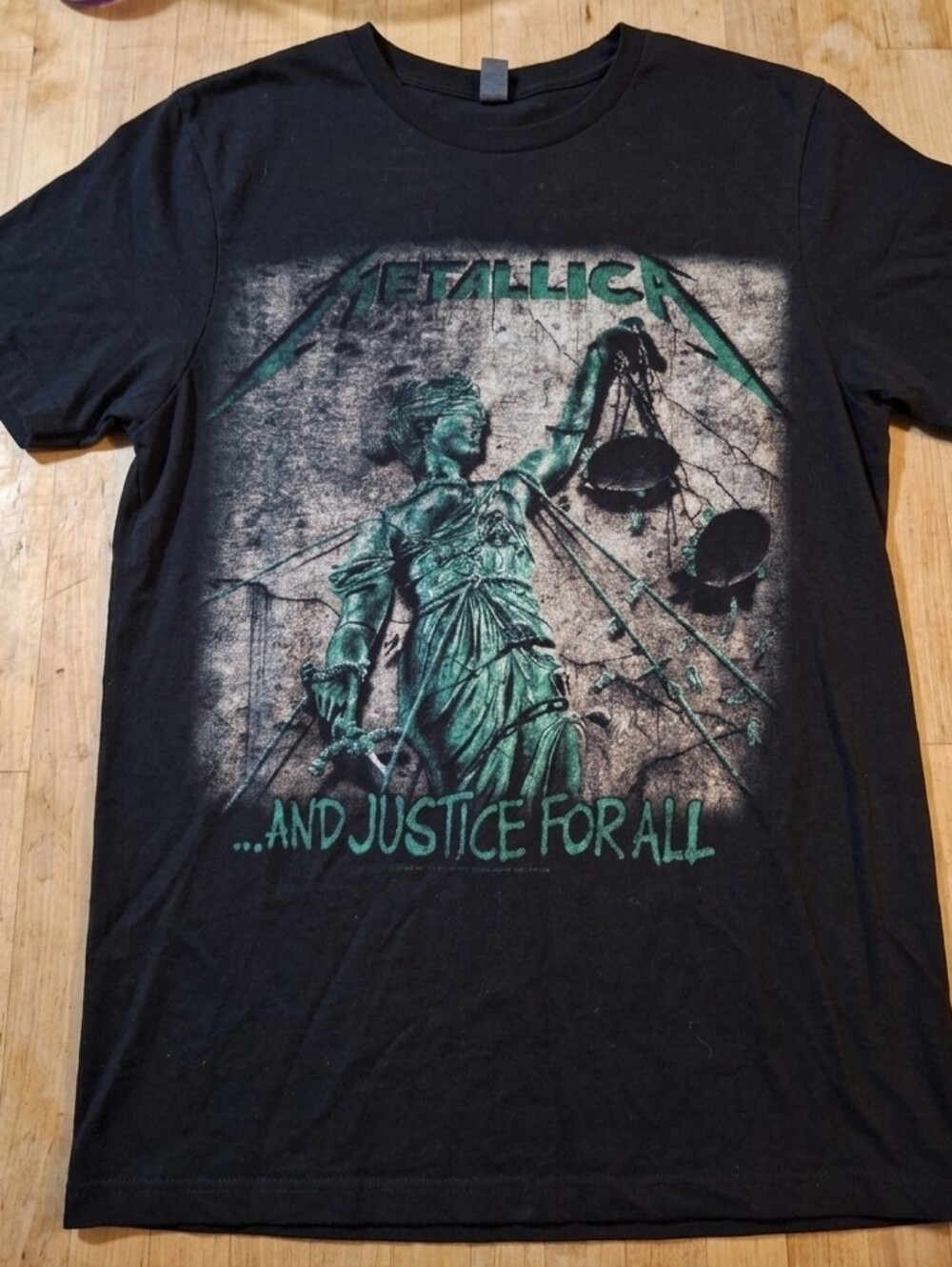 [[Bay Island]] Black Metallica T‑Shirt